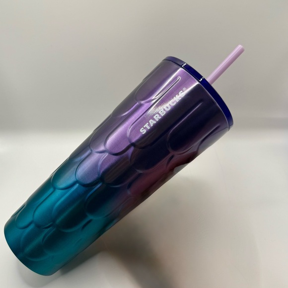 Starbucks Spring 2023 Limited- Purple Twilight Mermaid Stainless Steel Tumbler - Picture 3 of 8